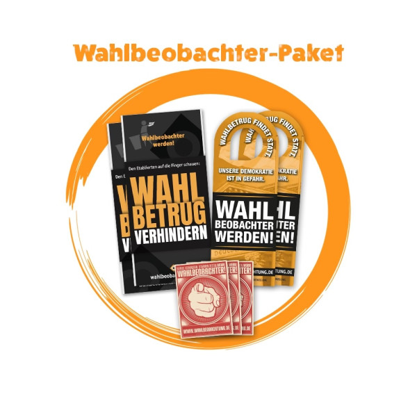 Wahlbeobachtung: Wahlbeobachter-Paket | kostenfrei