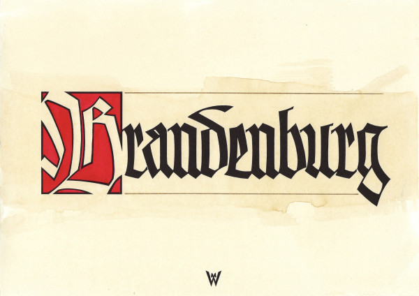 Brandenburg | Kunstdruck A5 individuell | WolfPMS